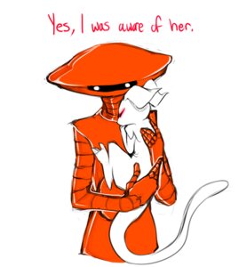 Rating: Safe Score: 0 Tags: alien ambiguous_gender ask_blog dialogue dogrot duo e621 earthbound_(series) english_text eve_(earthbound) gieeg giygas machine male nintendo red_eyes robot simple_background text white_background User: bunchy7s