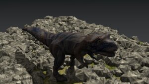Rating: Safe Score: 0 Tags: 16:9 3d_(artwork) ambiguous_gender detailed_background digital_media_(artwork) dinosaur e621 feral gdane prehistoric prehistoric_species reptile rock scalie solo tail toony widescreen User: bunchy7s