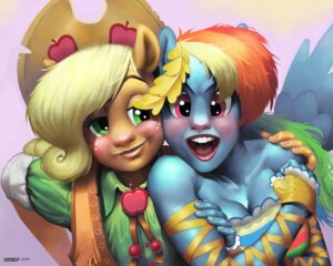 Rating: Safe Score: 0 Tags: 2011 anthro anthrofied applejack_(mlp) blonde_hair blue_body blue_fur blush clothing duo e621 earth_pony equid equine female freckles friendship_is_magic fur green_eyes hair half-closed_eyes hasbro hat headgear headwear horse looking_at_viewer mammal multicolored_hair my_little_pony narrowed_eyes open_mouth orange_body orange_fur pony purple_eyes rainbow_dash_(mlp) rainbow_hair shaded simon_palmer smile teeth tongue uncanny_valley User: bunchy7s