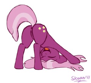 Rating: Explicit Score: 0 Tags: anus butt cheerilee_(mlp) conditional_dnp cutie_mark digital_media_(artwork) e621 earth_pony equid equine eyes_closed female feral friendship_is_magic fur genitals hair happy hasbro horse long_hair mammal multicolored_hair my_little_pony open_mouth pink_hair pony presenting purple_body purple_fur raised_tail rear_view simple_background skoon smile solo tail tail_anus two_tone_hair vulva white_background User: bunchy7s