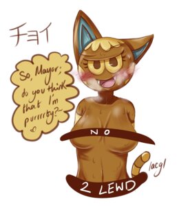 Rating: Questionable Score: 0 Tags: animal_crossing anthro big_sister_villager blush breasts censor_bar censored e621 fangs felid female heart_symbol katt_(animal_crossing) lacgl mammal nintendo requestfaeg solo teeth User: bunchy7s Rating: Questionable Score: 0 Tags: animal_crossing anthro big_sister_villager blush breasts censor_bar censored e621 fangs felid female heart_symbol katt_(animal_crossing) lacgl mammal nintendo requestfaeg solo teeth User: bunchy7s
