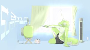 Rating: Safe Score: 0 Tags: 16:9 2010 anthro bottomwear canid canine canis clothed clothing domestic_dog e621 electronics fur green_body green_fur hi_res male mammal samu shorts solo summer tail television topless widescreen User: bunchy7s Rating: Safe Score: 0 Tags: 16:9 2010 anthro bottomwear canid canine canis clothed clothing domestic_dog e621 electronics fur green_body green_fur hi_res male mammal samu shorts solo summer tail television topless widescreen User: bunchy7s