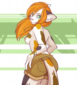 Rating: Questionable Score: 0 Tags: anthro bottomwear breasts calico_cat clothed clothing domestic_cat e621 felid feline felis female furgonomic_bottomwear furgonomics green_eyes hi_res looking_at_viewer mammal minettefraise mottled nipples piebald shorts skimpy solo tail tail_button_bottoms tail_clothing topless User: bunchy7s