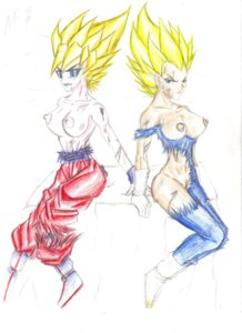 Rating: Explicit Score: 0 Tags: 2009 2girls blonde_hair blue_eyes bodysuit dragon_ball dragon_ball_z female female_goku female_vegeta gloves maujenfijeta multiple_females multiple_girls rule34 rule_63 saiyan son_goku straight_hair super_saiyan super_saiyan_2 tagme torn_clothes vegeta User: bunchy7s