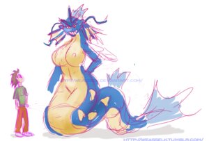 Rating: Questionable Score: 0 Tags: anthro apode big_breasts breasts draconcopode duo e621 female generation_1_pokemon gyarados human legless mammal nintendo pokemon pokemon_(species) pokemorph reptile scalie serpentine sharp_teeth split_form teeth watermark weasselk User: bunchy7s