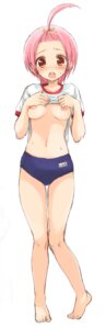 Rating: Explicit Score: 0 Tags: 1girls ahoge barefoot blush breasts buruma female gym_uniform kuzuryu_momoko nipples pink_hair red_eyes rule34 sakura_koharu shirt_lift short_hair solo sumomomo_momomo User: bunchy7s