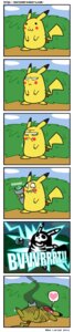 Rating: Questionable Score: 0 Tags: absurd_res ambiguous_gender button_breakers comic e621 electroshock_weapon fur generation_1_pokemon heart_symbol hi_res long_image mammal nintendo pikachu pokemon pokemon_(species) rodent shocked solo tail tall_image taser text unknown_artist url weapon yellow_body yellow_fur User: bunchy7s