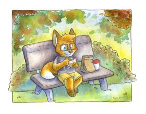 Rating: Safe Score: 0 Tags: anthro astolpho barefoot biped blue_eyes canid canine digital_media_(artwork) digital_painting_(artwork) dipstick_tail e621 eyewear feet food fox glasses male mammal markings painting_(artwork) sitting solo tail tail_markings User: bunchy7s