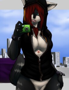 Rating: Explicit Score: 0 Tags: alternative_fashion anthro black_clothing black_hoodie black_topwear bottomless bracelet breasts camera city claws clothed clothing e621 emo facial_piercing faint female front_view fur genitals grey_body grey_fur grey_tail hi_res holding_camera holding_object hoodie jacket jewelry lip_piercing mirror mirror_selfie mogli multicolored_body multicolored_fur outside partially_clothed piercing scar scene_haircut selfie side_boob solo tail topwear two_tone_body two_tone_fur two_tone_tail unzipped unzipped_jacket vulva wrist_strap wristband zipper zipper_jacket User: bunchy7s