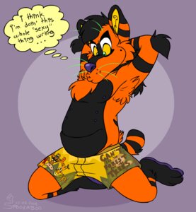 Rating: Questionable Score: 0 Tags: anthro armpit_hair body_hair boxers_(clothing) camp_lazlo canid canine cartoon_network clothing deer doing_it_wrong e621 fur haplorhine kaku_q._spookaboo kakumatsurou male mammal monkey moose new_world_deer orange_body orange_fur pouch_(anatomy) primate solo spookaboo_(species) tail underwear User: bunchy7s