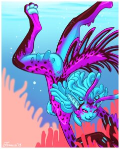 Rating: Questionable Score: 0 Tags: anthro aquatic areola border breasts e621 felid female feralise gastropod mammal mirromy mollusk nipples non-mammal_breasts non-mammal_nipples nude schnapps_(character) side_boob solo underwater water white_border User: bunchy7s