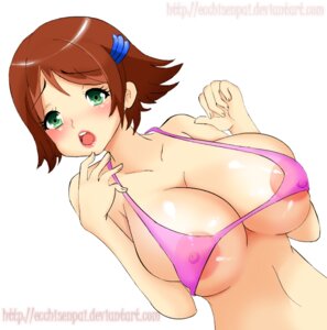 Rating: Explicit Score: 0 Tags: areola_slip breasts brown_hair ecchisenpai female green_eyes huge_breasts kisala micro_bikini nipple_slip rogue_galaxy rule34 seductive User: bunchy7s