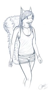 Rating: Safe Score: 0 Tags: 2012 ami_(oonami) anthro biped blue_and_white bottomwear bra breasts chest_tuft clothed clothing dated dolphin_shorts e621 ear_tuft eurasian_red_squirrel female fluffy fur hair inner_ear_fluff jewelry long_hair mammal monochrome oonami pawpads paws portrait pose rodent sciurid shorts sketch skimpy small_breasts solo sports_bra tail three-quarter_portrait three-quarter_view tree_squirrel tuft underwear walking wristband User: bunchy7s