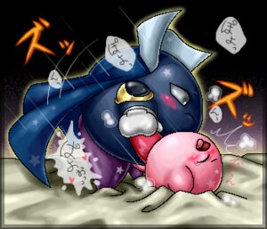 Rating: Explicit Score: 0 Tags: ambiguous_gender box_xod kirby kirby_(series) kurobedamu male male/ambiguous meta_knight rule34 sex User: bunchy7s