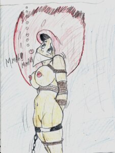 Rating: Explicit Score: 0 Tags: ariel asphyxiation bondage bound chained disney disney_princess drowning female gag gagged nipples peril pussy rough_sketch rule34 sinking the_little_mermaid underwater_peril_aladdin User: bunchy7s