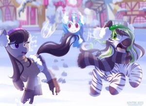 Rating: Safe Score: 0 Tags: 2013 black_hair blue_hair building clothing cutie_mark e621 earmuffs earth_pony equid equine fan_character female feral friendship_is_magic glowing green_eyes green_hair group hair hasbro hat headgear headwear horse house jack_hyperfreak_(hyperfreak666) kohtek magic male mammal multicolored_hair my_little_pony octavia_(mlp) outside pony purple_eyes quadruped scarf snow snowball sparkles stripes tail vinyl_scratch_(mlp) winter zebra User: bunchy7s