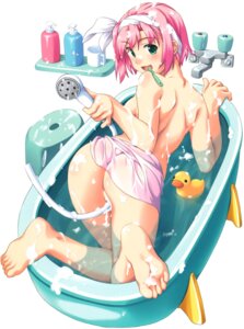Rating: Questionable Score: 0 Tags: 1girls ass bad_feet barefoot bath_stool bathing bathtub copyright_request feet female from_above from_behind green_eyes highres kuuchuu_yousai looking_back pink_hair rubber_duck rule34 sexually_suggestive short_hair shower_head smile soles solo stool toes toothbrush topless towel User: bunchy7s