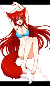 Rating: Safe Score: 0 Tags: 2013 animal_humanoid arm_above_head bikini blush bra breasts canid canid_humanoid canine canine_humanoid choker cleavage clothed clothing dipstick_tail e621 fangs female fox fox_humanoid hair hi_res humanoid jewelry kituneno-lullaby long_hair looking_at_viewer mammal mammal_humanoid markings necklace open_mouth red_eyes red_hair solo swimwear tail tail_markings teeth tight_clothing two-piece_swimsuit underwear User: bunchy7s