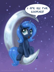 Rating: Safe Score: 0 Tags: 3:4 banishment blue_body blue_eyes blue_feathers blue_fur blue_hair e621 english_text equid equine feathered_wings feathers female feral friendship_is_magic fur hair hasbro hi_res horn karol_pawlinski mammal moon my_little_pony mythological_creature mythological_equine mythology outside princess_luna_(mlp) quadruped sky solo star tail text winged_unicorn wings young young_feral User: bunchy7s