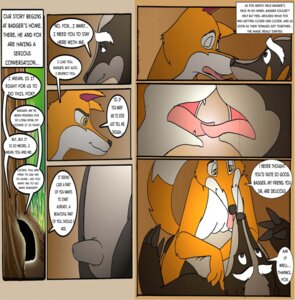 Rating: Explicit Score: 0 Tags: animals_of_farthing_wood badger badger_(animals_of_farthing_wood) canine comic fox fox_(animals_of_farthing_wood) fur furry gay interspecies male male_only mammal mustelid penis rule34 tagme User: bunchy7s