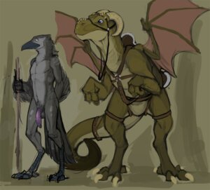 Rating: Explicit Score: 0 Tags: 2012 anthro avian avian_feet beak bird bridle comic corvid corvus_(genus) crow darkened_genitalia dragon dragonshoard duo e621 feet feral flaccid genitals horn male membrane_(anatomy) membranous_wings mount mount/rider_relations mythological_creature mythological_scalie mythology narse nude oscine passerine penis reins saddle scalie sketch standing tail talons toes wings User: bunchy7s