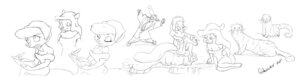 Rating: Safe Score: 0 Tags: 2012 accessory animaniacs anthro bathrobe book breasts canid canine cleavage clothed clothing diary digital_drawing_(artwork) digital_media_(artwork) disney e621 female feral kerchief long_tail male mammal minerva_mink mink mustelid musteline necktie oonami pose robe sketch sketch_page smile solo tail towel towel_on_head true_musteline warner_brothers whiskers writing_text zoot_suit User: bunchy7s