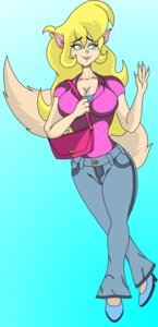 Rating: Safe Score: 0 Tags: anthro big_breasts blonde_hair blush breasts callie_briggs cleavage clothed clothing e621 felid female green_eyes hair hanna-barbera hi_res long_hair mammal purse smile solo swat_kats tail thesupremegazoo69 User: bunchy7s