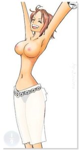 Rating: Explicit Score: 0 Tags: artist_request breasts clothes clothing color female female_only human nami_(one_piece) nipples one_piece pre-timeskip raised_arms rule34 solo standing straight_hair tagme topless User: bunchy7s