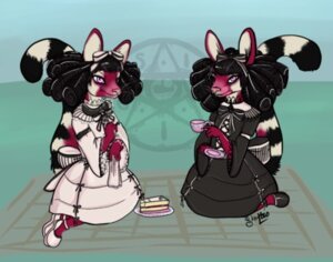 Rating: Safe Score: 0 Tags: 2012 alternative_fashion anthro bassariscus beverage black_hair cake curls deervvitch dessert duo e621 female food glamfur goth gothic_lolita hair j-fashion kuro_lolita lolita_(fashion) low_res mammal procyonid ring-tailed_cat shiro_lolita sibling_(lore) tail tea twins_(lore) victorian_goth User: bunchy7s Rating: Safe Score: 0 Tags: 2012 alternative_fashion anthro bassariscus beverage black_hair cake curls deervvitch dessert duo e621 female food glamfur goth gothic_lolita hair j-fashion kuro_lolita lolita_(fashion) low_res mammal procyonid ring-tailed_cat shiro_lolita sibling_(lore) tail tea twins_(lore) victorian_goth User: bunchy7s
