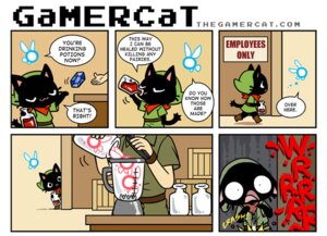 Rating: Questionable Score: 0 Tags: :3 :< :o ambiguous_gender anthro appliance blender_(machine) bottle box clothing comic container d: dialogue domestic_cat e621 english_text fairy fairy_dust felid feline felis female five_frame_image gamercat_(character) gem hat headgear headwear killing kitchen_appliance male mammal navi nintendo o_o ocarina_of_time open_mouth potion rupee samantha_whitten scarf scarred_for_life speech_bubble tail text the_gamercat the_legend_of_zelda the_truth what what_has_science_done User: bunchy7s