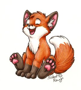Rating: Safe Score: 0 Tags: 2008 ambiguous_gender canid canine digitigrade dipstick_tail e621 eyes_closed feet feral footprint fox fur happy hindpaw inner_ear_fluff mammal markings open_mouth orange_body orange_fur pawpads pawprint paws red_fox silentravyn simple_background smile solo tail tail_markings tongue toony traditional_media_(artwork) true_fox tuft white_background User: bunchy7s