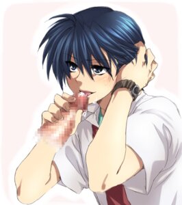 Rating: Explicit Score: 0 Tags: censored clannad clothing male male_only multiple_males oral_sex rule34 tagme tomoya_okazaki yaoi User: bunchy7s