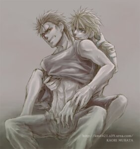 Rating: Explicit Score: 0 Tags: 2boys auron_(final_fantasy) final_fantasy final_fantasy_x gay kaori_murata licking male male_only monochrome rule34 shirt_lift tagme tidus undressing User: bunchy7s