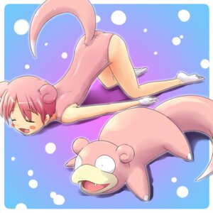 Rating: Safe Score: 0 Tags: 1:1 2010 alternate_species animal_humanoid aquatic duo e621 eyes_closed female feral generation_1_pokemon hair humanoid humanoidized nintendo pink_hair pokemon pokemon_(species) pokemon_humanoid pokemorph raised_tail ranphafranboise slowpoke tail User: bunchy7s