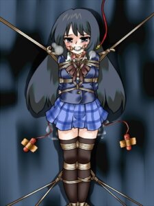 Rating: Explicit Score: 0 Tags: arms_behind_back ball_gag bondage collar female gag gagged leash lili_(artist) lilish rule34 saliva school_uniform schoolgirl tears thighhighs vibrator User: bunchy7s