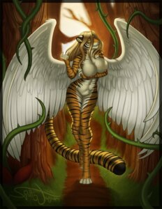 Rating: Explicit Score: 0 Tags: animal_genitalia anthro areola azazial big_breasts black_body black_fur blonde_hair breast_rest breasts e621 feathered_wings feathers felid forest fully_sheathed fur genitals grass gynomorph hair holding_breast intersex jungle light long_hair long_tail mammal nipples orange_body orange_fur outside pantherine path pink_areola pink_nipples plant sheath solo spottyjaguar stripes sunlight tail tiger tree vines white_body white_feathers white_fur wings User: bunchy7s