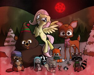 Rating: Safe Score: 0 Tags: avian bear beary_the_bear beaver beavery bird canid canine chickadee-y_the_chickadee clothing comedy_central deer deery_the_deer detailed_background digital_media_(artwork) e621 equid equine feathered_wings feathers female feral fluttershy_(mlp) fox foxy_the_fox friendship_is_magic group hasbro hat headgear headwear hooves inverted_pentacle looking_at_viewer male mammal mephitid mouse mousey_the_mouse murid murine my_little_pony mythological_creature mythological_equine mythology new_world_deer night occult_symbol outside pegasus pentacle pentagram pom_hat porcupiney_the_porcupine procyonid quadruped rabbity_the_rabbit raccoon raccoony_the_raccoon reindeer rodent sciurid size_difference skunk skunky_the_skunk sky snow south_park squirrely_the_squirrel star starry_sky symbol tail toony tree_squirrel willdrawforfood1 wings woodland_critters_(south_park) woodpeckery_the_woodpecker yellow_body yellow_feathers User: bunchy7s