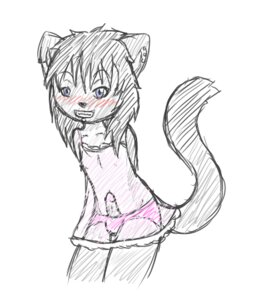 Rating: Explicit Score: 0 Tags: anthro babydoll biped blue_eyes blush clothed clothing crossdressing domestic_cat e621 ear_piercing erection felid feline felis femboy genitals hair looking_at_viewer low_res male mammal nightgown nipples panties penis penis_poking_out piercing pink_clothing pink_panties pink_underwear sasha_(slut) short_hair skimpy solo standing tail trix_the_cat underwear wide_hips User: bunchy7s