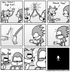 Rating: Safe Score: 0 Tags: anthro bodily_fluids canid canine clothing comic completelyseriouscomics dialogue e621 english_text eulipotyphlan exclamation_point fox fox_tail gesture gloves greyscale handwear hedgehog high_five humiliation humor male mammal miles_prower monochrome multi_tail sega sonic_the_hedgehog sonic_the_hedgehog_(series) sweat tail text User: bunchy7s Rating: Safe Score: 0 Tags: anthro bodily_fluids canid canine clothing comic completelyseriouscomics dialogue e621 english_text eulipotyphlan exclamation_point fox fox_tail gesture gloves greyscale handwear hedgehog high_five humiliation humor male mammal miles_prower monochrome multi_tail sega sonic_the_hedgehog sonic_the_hedgehog_(series) sweat tail text User: bunchy7s