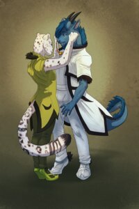 Rating: Safe Score: 0 Tags: anthro blue_body blue_fur breasts clothed clothing digitigrade dragon duo e621 felid female footwear fur furred_dragon furred_scalie gilian gilian_(character) horn intricatevision jewelry leopard male mammal medium_breasts mythological_creature mythological_scalie mythology necklace pantherine romantic romantic_couple scalie simple_background standing tail white_body white_fur User: bunchy7s