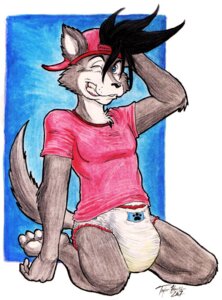 Rating: Explicit Score: 0 Tags: anthro backwards_baseball_cap backwards_hat baseball_cap black_hair blue_eyes bodily_fluids canid canine canis clothed clothing diaper e621 genital_fluids grin hair hat headgear headwear looking_at_viewer male mammal peeing smile solo tail taymonkey unclean_diaper urine used_diaper watersports wearing_diaper wet_diaper wetting white_diaper wolf User: bunchy7s