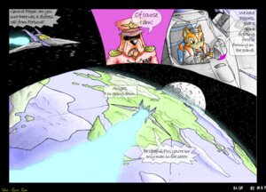 Rating: Safe Score: 0 Tags: aircraft alternating_focus anthro blockage_(layout) canid canine canis comic dialogue domestic_dog duo e621 english_text four_frame_image fox fox_mccloud fur general_pepper horizontal_blockage lust_penis male mammal mot nintendo planet remake space spacecraft star_fox text traditional_media_(artwork) transformation vehicle User: bunchy7s