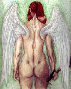 Rating: Explicit Score: 0 Tags: 1girls 2009 artist_request ass dc dc_comics female female_only hawkgirl nude red_hair rule34 signature solo tagme text wings User: bunchy7s