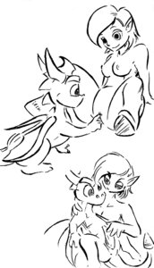 Rating: Explicit Score: 0 Tags: 1boy 1girls activision breasts dragon elora erection female female_focus feral fingering furry interspecies kudohazama male monochrome mythological_creature mythological_scalie mythology nipples penis pussy rule34 scalie spyro spyro_the_dragon straight User: bunchy7s