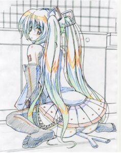 Rating: Explicit Score: 0 Tags: 1girl ass blush color_trace detached_sleeves feet female hayakawa_harui headset long_hair looking_back panties production_art rule34 sitting sketch skirt solo spring_onion thighhighs tied_hair traditional_media tsuchu twintails underwear very_long_hair vocaloid wariza User: bunchy7s