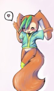 Rating: Safe Score: 0 Tags: blush bottomless clothed clothing countershading e621 female fur happy heart_symbol hybrid lagomorph leporid low_res mammal mascot orange_body orange_fur rabbit rodent russet sciurid shirt solo tail tiuhu topwear tree_squirrel white_body white_countershading white_fur wildcritters User: bunchy7s