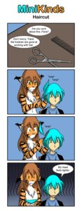 Rating: Safe Score: 0 Tags: 2008 anthro blue_hair brown_hair chest_tuft colored comic conditional_dnp countershading duo e621 felid female flora_(twokinds) fur hair haircut human keidran male mammal minikinds orange_body orange_fur pantherine tiger tom_fischbach trace_legacy tuft twokinds white_body white_fur User: bunchy7s