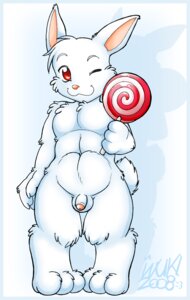 Rating: Explicit Score: 0 Tags: 1boy 2008 anthro chubby fur furry inuki lagomorph lollipop looking_at_viewer male male_only penis rabbit red_eyes rule34 solo standing tail white_fur wink User: bunchy7s Rating: Explicit Score: 0 Tags: 1boy 2008 anthro chubby fur furry inuki lagomorph lollipop looking_at_viewer male male_only penis rabbit red_eyes rule34 solo standing tail white_fur wink User: bunchy7s