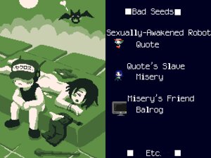Rating: Explicit Score: 0 Tags: 4:3 barefoot cave_story cum female lowres misery_(cave_story) nude panties parody quote_(cave_story) qvga rule34 underwear User: bunchy7s Rating: Explicit Score: 0 Tags: 4:3 barefoot cave_story cum female lowres misery_(cave_story) nude panties parody quote_(cave_story) qvga rule34 underwear User: bunchy7s
