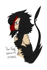 Rating: Safe Score: 0 Tags: 2010 2:3 anthro avian black_hair e621 eyelashes female hair half-length_portrait keel kp-yoshi long_hair nevrean portrait simple_background solo tail teeth white_background yung_yagili User: bunchy7s